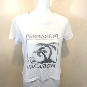 BOGO Quicksilver ‘permanent vacation’ graphic tee